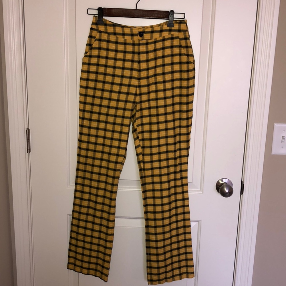 plaid pants